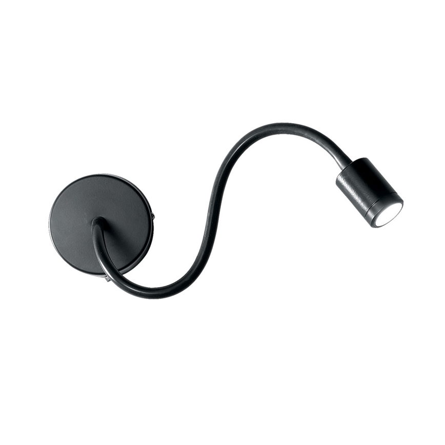 Ideal Lux - LED Fleksibel lille lampe FOCUS LED/4W/230V CRI 90 sort