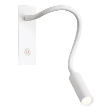 Ideal Lux - LED Fleksibel lille lampe IO LED/3W/230V CRI 90 hvid
