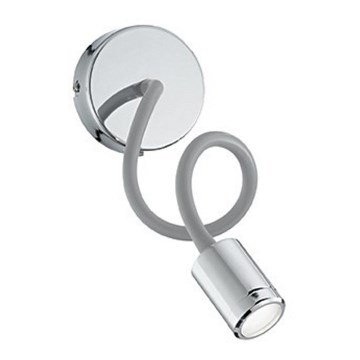 Ideal Lux - LED Fleksibel lille lampe LED/3W/230V skinnende krom