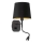 Ideal Lux - LED Fleksibel væglampe NORDIK 1xE14/40W + LED/1,5W/230V