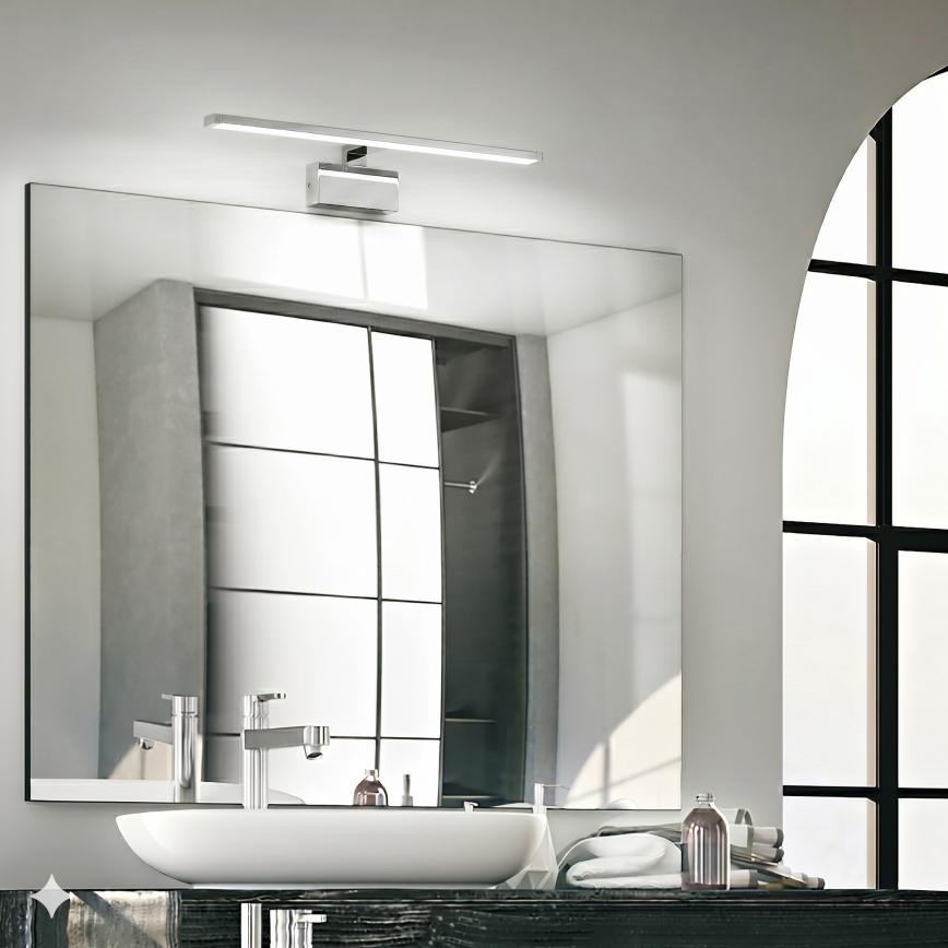 Ideal Lux - LED gallerilampe ALMA LED/12,5W/230V 51 cm CRI 90 skinnende krom