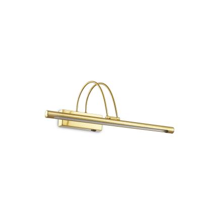 Ideal Lux - LED gallerilampe BOW LED/4,6W/230V 46 cm CRI 90 guldfarvet