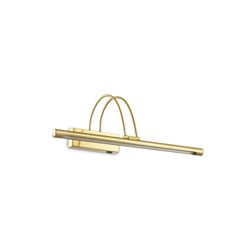 Ideal Lux - LED gallerilampe BOW LED/4,6W/230V 46 cm CRI 90 guldfarvet