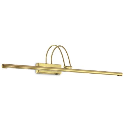 Ideal Lux - LED gallerilampe BOW LED/8W/230V 76 cm CRI 90 guldfarvet