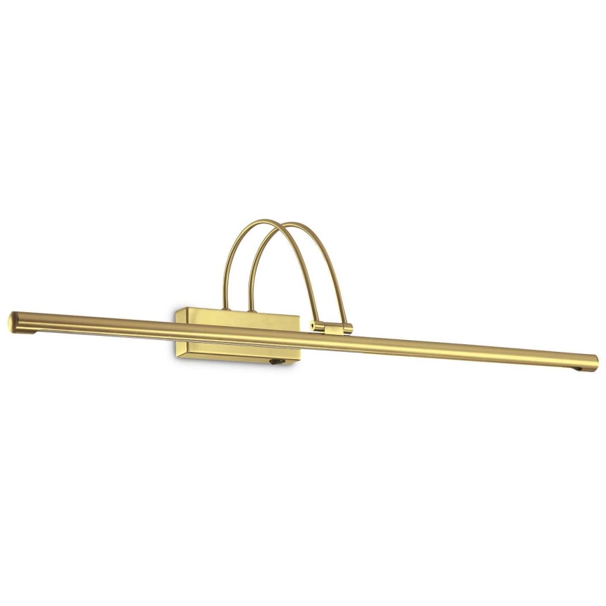 Ideal Lux - LED gallerilampe BOW LED/8W/230V 76 cm CRI 90 guldfarvet
