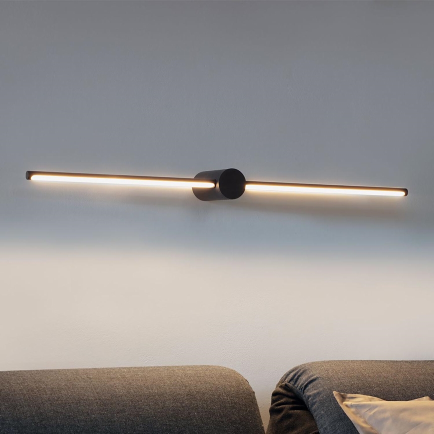 Ideal Lux - LED gallerilampe FILO LED/13W/230V 75 cm CRI 90 sort