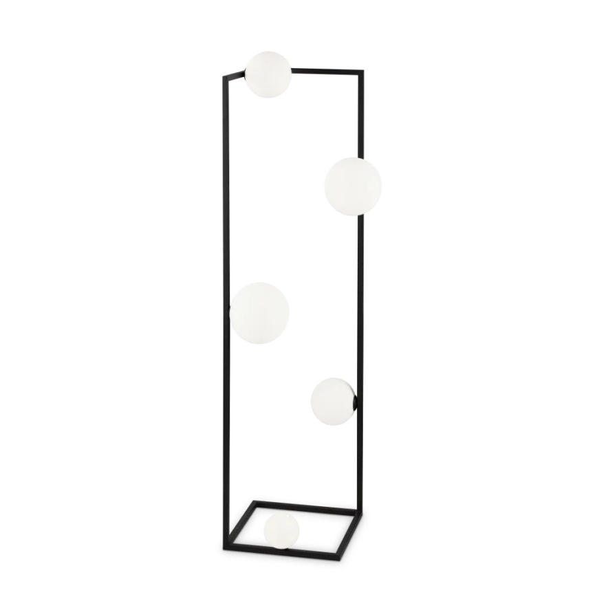 Ideal Lux - LED gulvlampe ANGOLO 5xG9/3W/230V sort