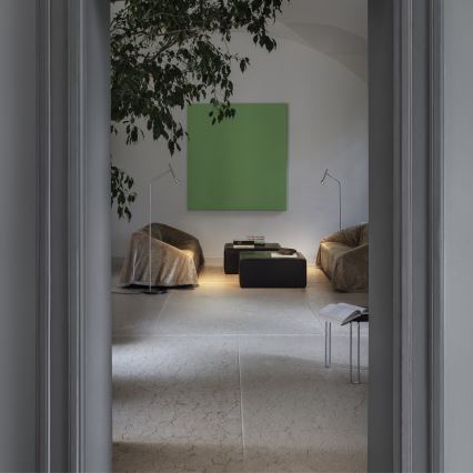 Ideal Lux - LED gulvlampe DIESIS LED/4,5W/230V CRI 95 mat krom