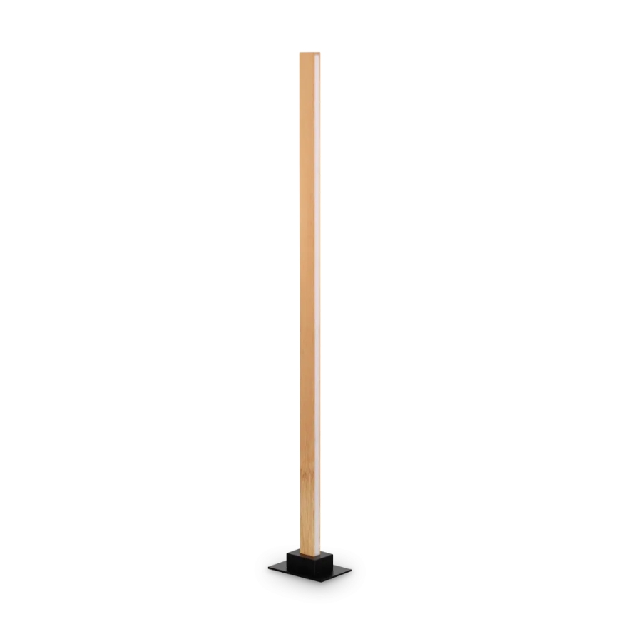 Ideal Lux - LED gulvlampe dæmpbar CRAFT LED/26W/230V CRI 90 bøg