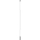 Ideal Lux - LED gulvlampe FILO LED/14W/230V 2700K CRI 90 hvid