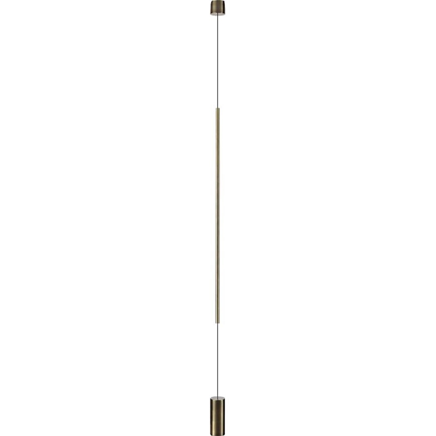 Ideal Lux - LED gulvlampe FILO LED/14W/230V 2700K CRI 90 messing