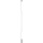 Ideal Lux - LED gulvlampe FILO LED/14W/230V 3000K CRI 90 hvid