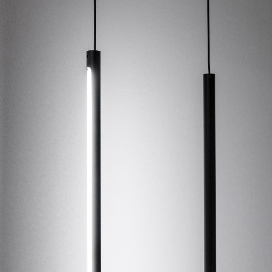 Ideal Lux - LED gulvlampe FILO LED/14W/230V 3000K CRI 90 sort