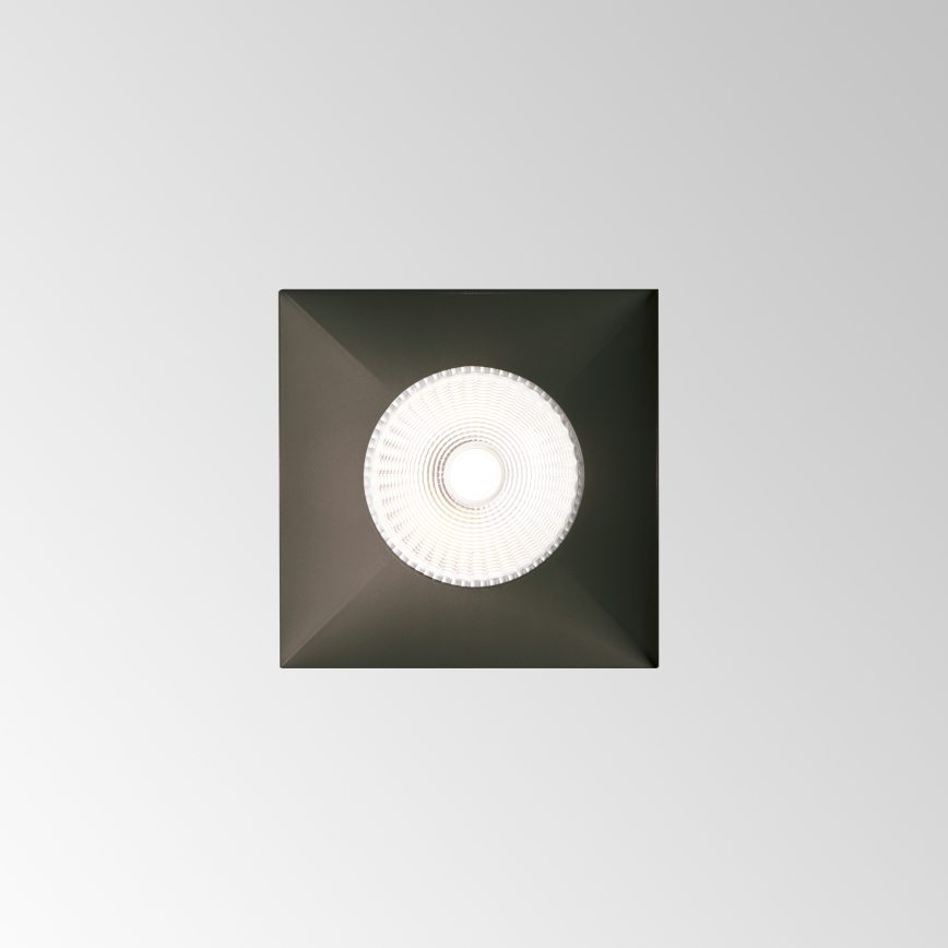 Ideal Lux - LED indbygningsspot GAME TRIM LED/11W/230V 3000K CRI 90 8,4x8,4 cm IP40 sort