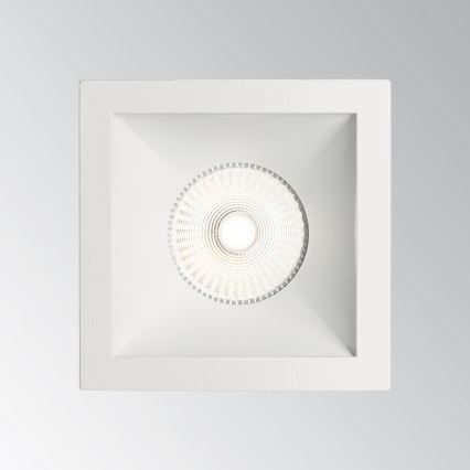 Ideal Lux - LED indbygningsspot GAME TRIM LED/11W/230V 3000K CRI 90 8,4x8,4 cm IP40 hvid