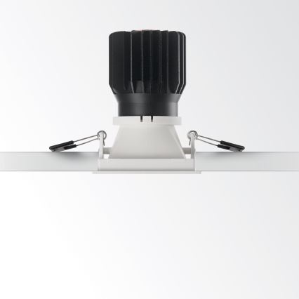 Ideal Lux - LED indbygningsspot GAME TRIM LED/11W/230V 3000K CRI 90 8,4x8,4 cm IP40 hvid