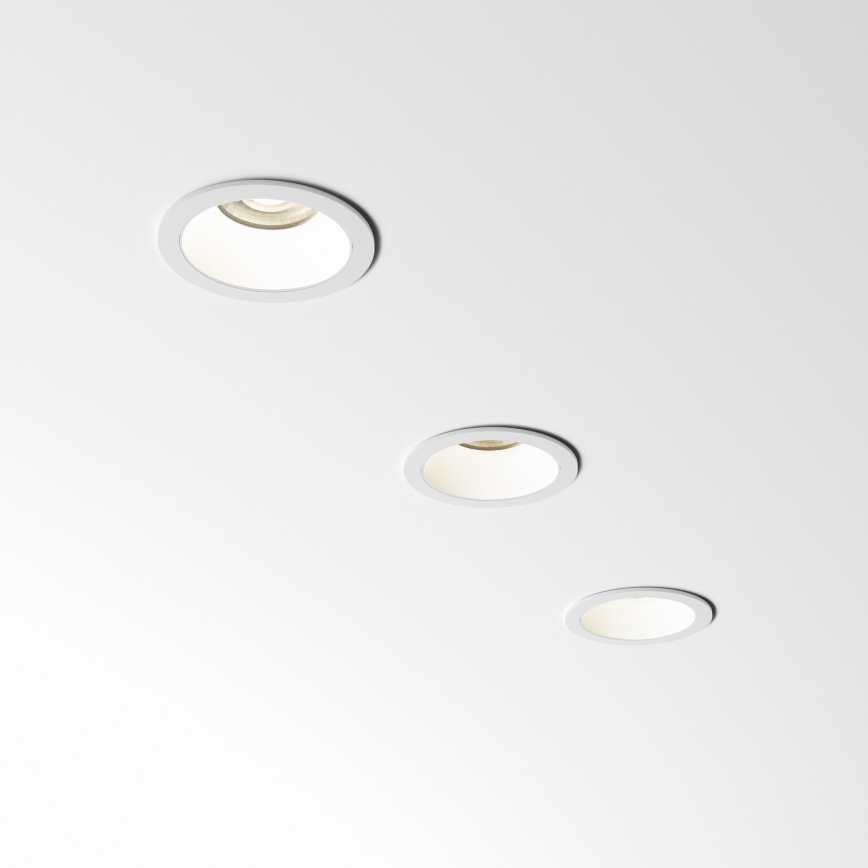 Ideal Lux - LED indbygningsarmatur GAME TRIM LED/11W/230V 4000K CRI 90 Ø 8,5 cm IP40 hvid