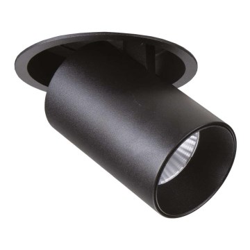 Ideal Lux - LED indbygningsspot NOVA LED/12W/230V CRI 90 Ø 10 cm sort