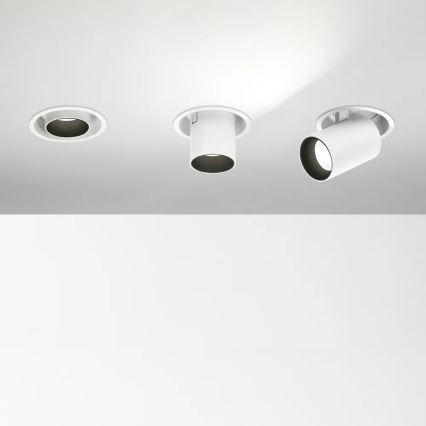 Ideal Lux - NOVA LED indbygningsspot, 12W/230V, CRI 90, Ø 11 cm, hvid