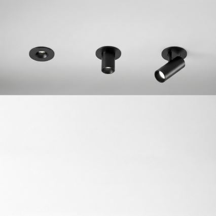 Ideal Lux - LED indbygningsspot NOVA LED/6W/230V 3000K CRI 90 Ø 6,8 cm sort