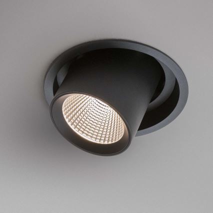 Ideal Lux - LED indbygningsspot NOVA LED/6W/230V 3000K CRI 90 Ø 6,8 cm sort