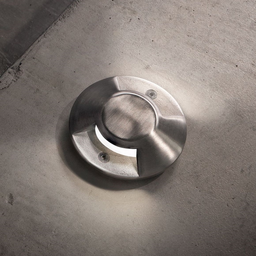 Ideal Lux - LED indkørselslampe ROCKET LED/3W/230V CRI 90 IP65 mat krom