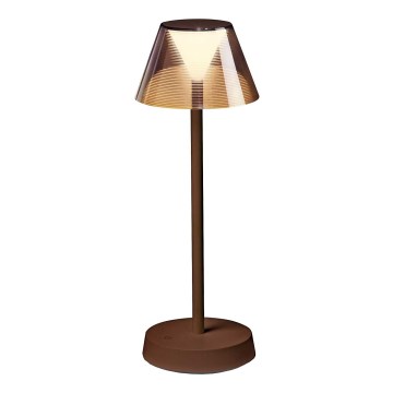 Ideal Lux - LED Lampe m. touch-funktion dæmpbar LOLITA LED/2,8W/5V 2200 mAh IP54 brun