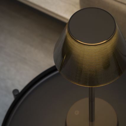 Ideal Lux - LED Lampe m. touch-funktion dæmpbar LOLITA LED/2,8W/5V 2200 mAh IP54 brun