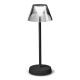 Ideal Lux - LED Lampe m. touch-funktion dæmpbar LOLITA LED/2,8W/5V IP54 sort