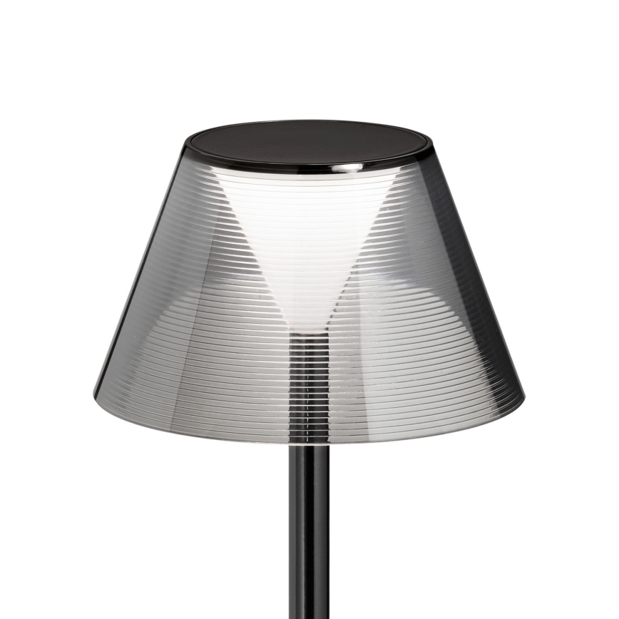 Ideal Lux - LED Lampe m. touch-funktion dæmpbar LOLITA LED/2,8W/5V 2200 mAh IP54 sort