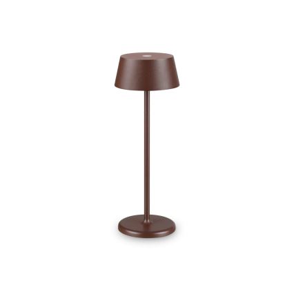 Ideal Lux - Udendørs LED lampe m. touch-funktion dæmpbar PURE LED/1,5W/3,7V 2200 mAh CRI 90 IP54 brun