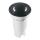 Ideal Lux - LED lampe til indkørsel CECI 1xGU10/4,5W/230V IP67 sort