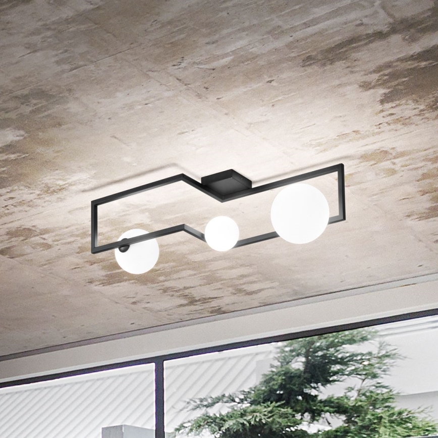Ideal Lux - LED loftlampe ANGOLO 3xG9/3W/230V sort