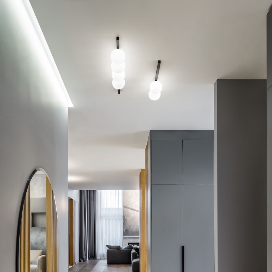 Ideal Lux - LED loftlampe BINOMIO 4xG9/3W/230V sort