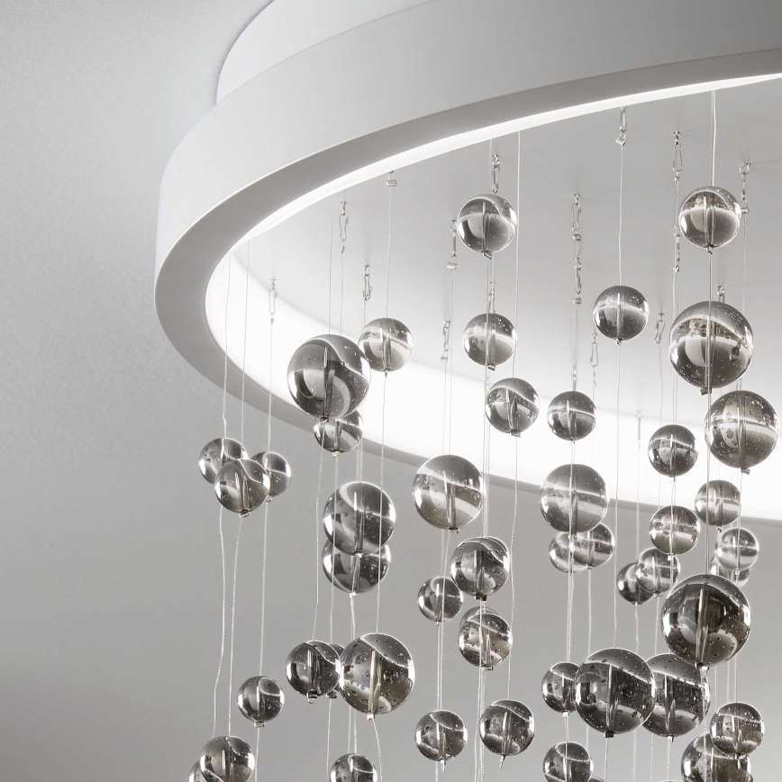 Ideal Lux - LED loftlampe dæmpbar ARMONY LED/56W/230V CRI 90 diameter 60 cm hvid