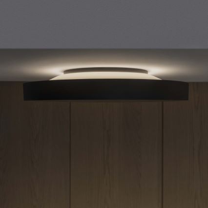 Ideal Lux - LED loftlampe FLY LED/26W/230V 2700K diameter 45 cm CRI 90 IP40 sort