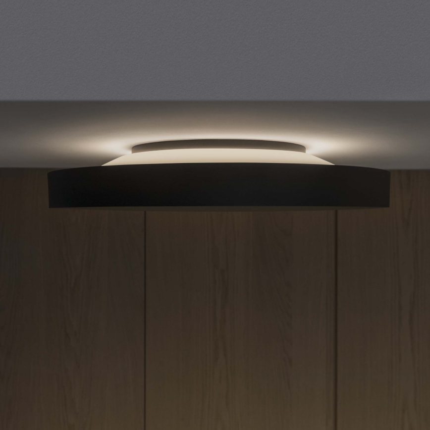 Ideal Lux - LED loftlampe FLY LED/26W/230V 2700K diameter 45 cm CRI 90 IP40 sort