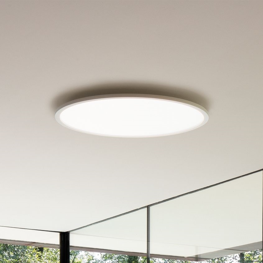 Ideal Lux - LED loftlampe FLY LED/68W/230V 2700K diameter 90 cm CRI 90 IP40 hvid