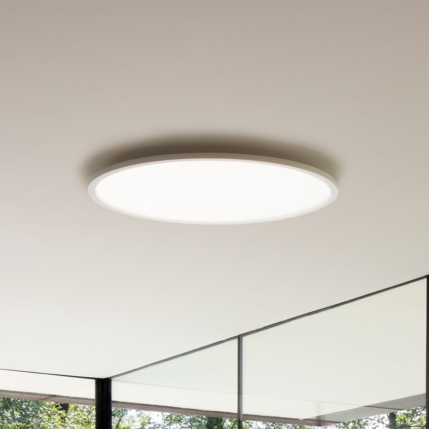 Ideal Lux - LED loftlampe FLY LED/68W/230V 3000K diameter 90 cm CRI 90 IP40 hvid
