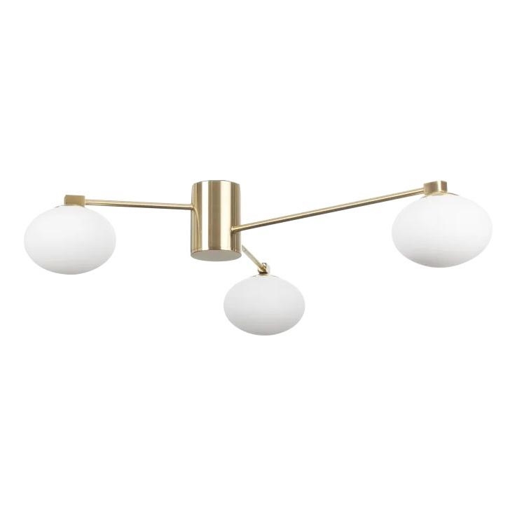 Ideal Lux - LED loftlampe HERMES 3xG9/3W/230V diameter 90 cm guldfarvet