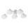 Ideal Lux - LED loftlampe HERMES 5xG9/3W/230V diameter 60 cm hvid