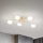 Ideal Lux - LED loftlampe HERMES 5xG9/3W/230V diameter 90 cm guldfarvet