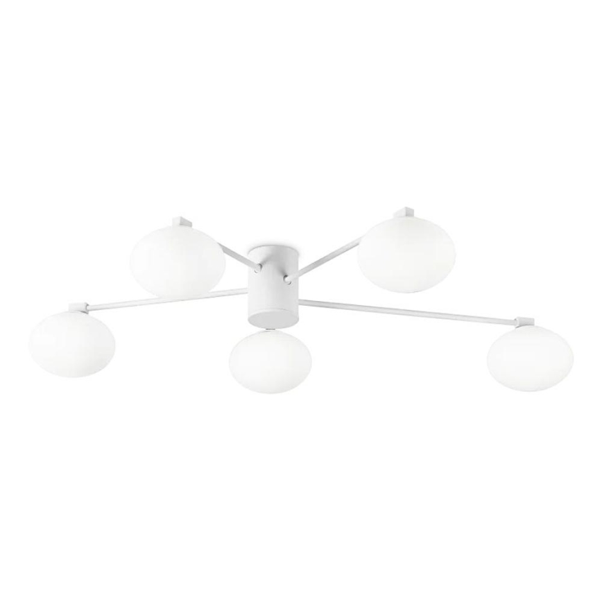 Ideal Lux - LED loftlampe HERMES 5xG9/3W/230V diameter 90 cm hvid