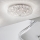 Ideal Lux - LED loftlampe i krystal KING 9xG9/3W/230V diameter 53,5 cm skinnende krom