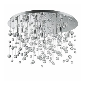 Ideal Lux - LED loftlampe NEVE 12xG9/3W/230V Ø 63 cm poleret krom