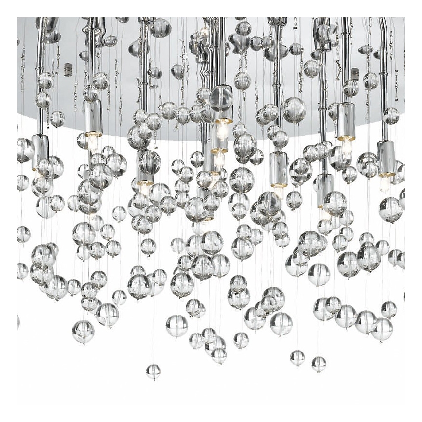Ideal Lux - LED loftlampe NEVE 8xG9/3W/230V diameter 40,5 cm skinnende krom