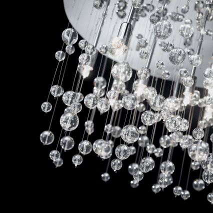 Ideal Lux - LED loftlampe NEVE 8xG9/3W/230V diameter 40,5 cm skinnende krom