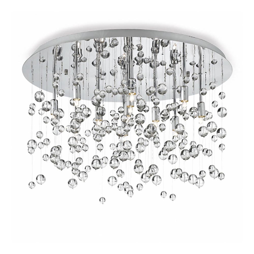 Ideal Lux - LED loftlampe NEVE 8xG9/3W/230V diameter 40,5 cm skinnende krom