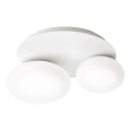 Ideal Lux - LED loftlampe NINFEA 2xGX53/9W/230V hvid