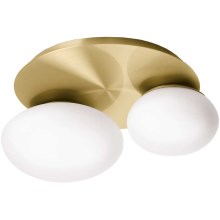 Ideal Lux - LED loftlampe NINFEA 2xLED/9W/230V guldfarvet